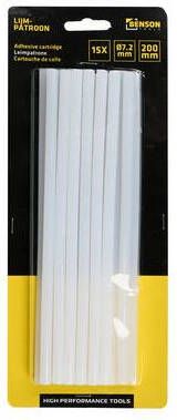 Mtools 001240 Lijmpatroon 15 dlg dun ø 7.2 x 200 mm |