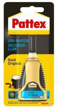 Mtools 001263 Pattex secondelijm "gold" 3 gram |