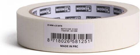 Mtools 001399 Afplaktape 25 mm x 25 mtr |