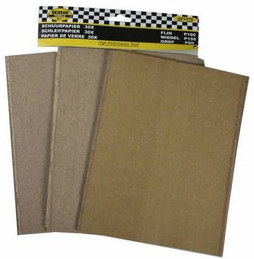 Mtools 001470 Schuurpapier 30 vel |