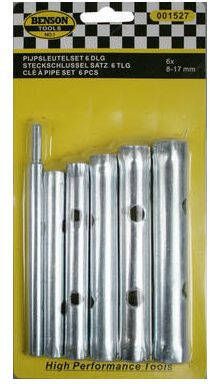Mtools 001527 Pijpsleutelset 6 dlg |