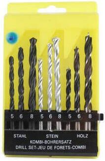 Mtools 001809 Boorset 9 dlg combi best buy cassette |