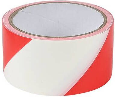 Mtools 001928 Afzetlint rood wit 50 mtr |