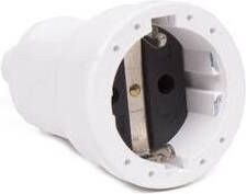 Mtools 001945 Stekker pvc contra wit + ra |