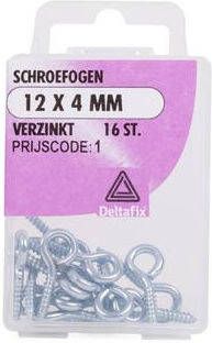 Mtools 002702 Ijzerwaren schroefoog 12 x 4 mm |