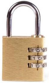 Mtools 005156 Hang- cijferslot 40 mm tri-circle bc |