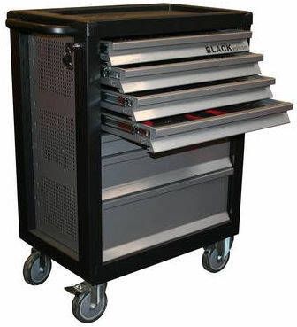 Mtools 008563 Gereedschapstrolley 7 laden 1125 dlg black edition |