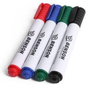 Mtools 013527 Whiteboard markers 4dlg color |