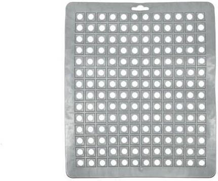 Mtools 013691 Gootsteenmat pvc vierkant grijs |