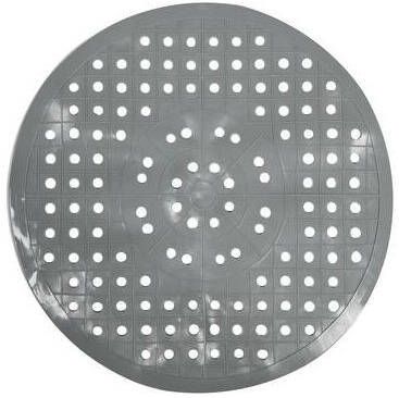 Mtools 013692 Gootsteenmat pvc rond grijs |
