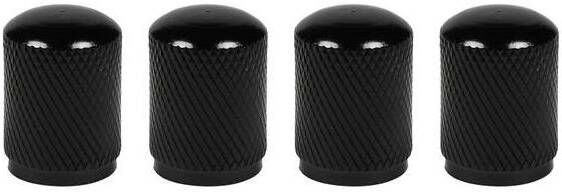Mtools 013801 Ventieldoppen 4 dlg aluminium zwart |