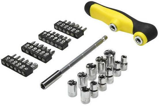 Mtools 014010 Schroevendraaier set 37 dlg t-greep |