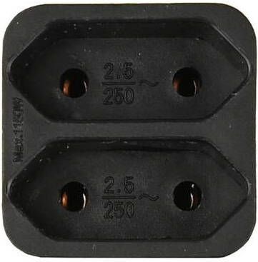 mtools 014240 Stekker duplo zwart |