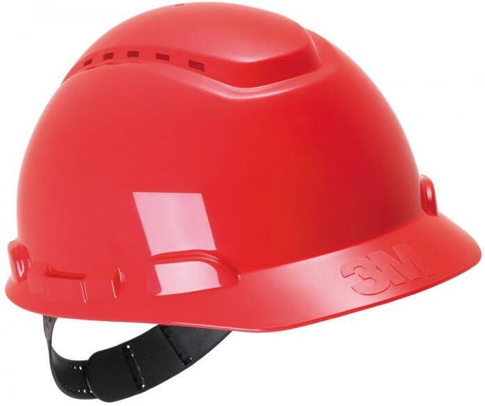 Mtools 3M helm rood met draaiknop hdpe h700nrd |