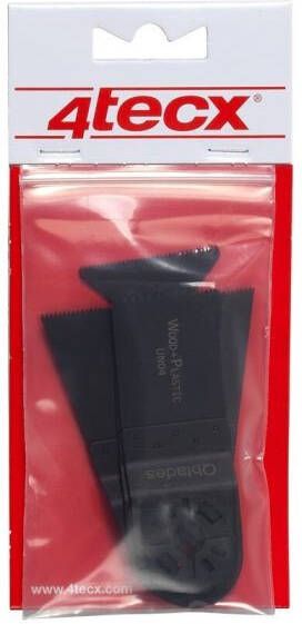 Mtools 4tecx Multizaagblad set universeel 92 hout-metaal 4 stuks |