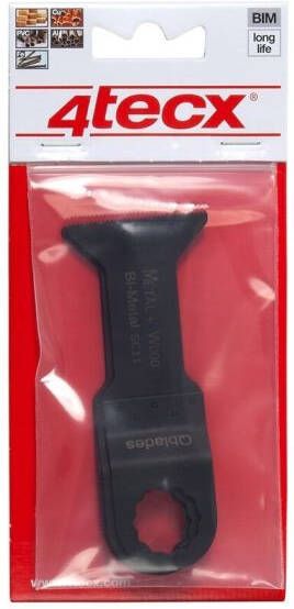 Mtools 4tecx Multizaagblad supercut 11 bi-metaal 45 x 60 mm 100+15 stuks |