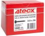 Mtools 4tecx Snelbouwschroef gefosfateerd grof 3 9 x 25 1000 stuks | - Thumbnail 2