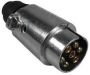 Mtools 000508 Stekker 7 polig metaal bc 12v | - Thumbnail 1
