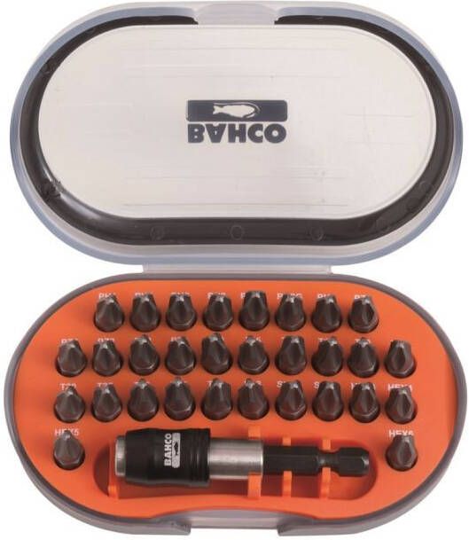 Bahco torsion bits set ph pz t hx sl | 60T 31-1