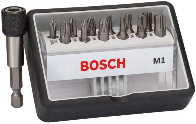 Bosch Accessoires Bitset | Extra Hard M1 | Robustline | 13-delig | 2607002563