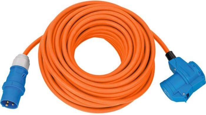 Brennenstuhl CEE verlengsnoer IP44 voor Camping Maritime 25m oranje H07RN-F 3G2 5 CEE-stekker haakse koppeling 2 1167650525