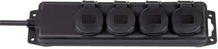 Mtools Brennenstuhl Stopcontactverdeler IP44 4-voudig zwart 2m H07RN-F 3G1 5 |