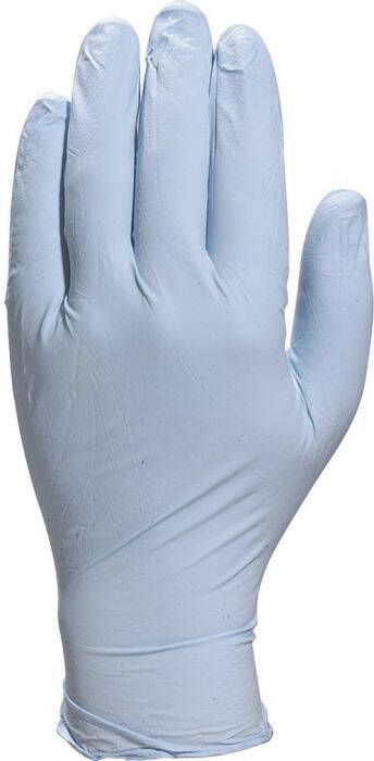 Mtools DELTAPLUS DISPENSER MET 100 NITRIL WEGWERPHANDSCHOENEN ONGEPOEDERD mt 07 08 blauw |