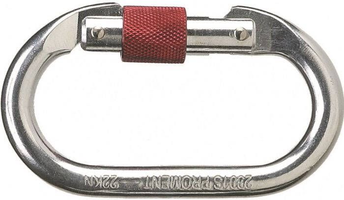 Mtools DELTAPLUS KARABIJNHAAK MET SCHROEFVERGRENDELING OPENING 17 MM SET MET 5 |
