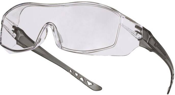 DELTAPLUS Delta Plus overzetbril Hekla Clear kleurloos polycarbonaat