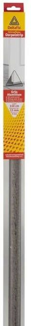 Mtools DORPELSTRIP MET BORSTEL ALUMINIUM VOOR ONDER DE DEUR 110CM. |