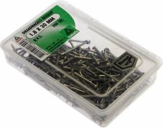 Mtools DRAADNAGELS BOLKOP R.V.S. 1.8X30 200 GR |