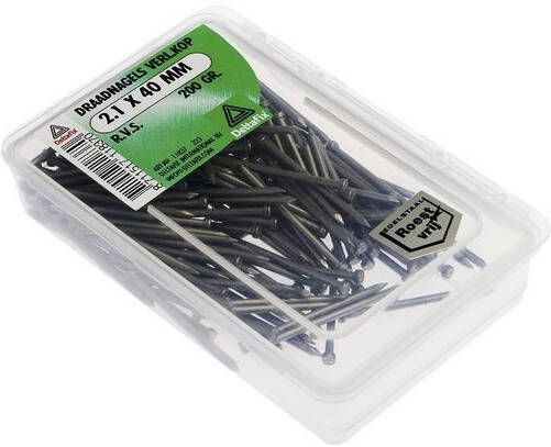 mtools DRAADNAGELS VERL.KOP R.V.S. 2.1X40 200 GR |