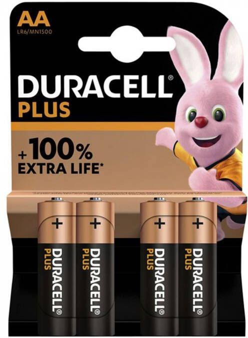 Mtools Duracell Alkaline Plus 100 AA 4st. |