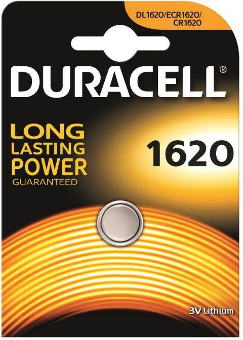 Mtools Duracell Knoopcelbatterij 1620 1st. |