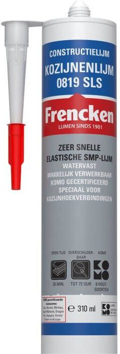 mtools FRENCKEN Kozijnenlijm 0819 SLS Ko 300 ml |