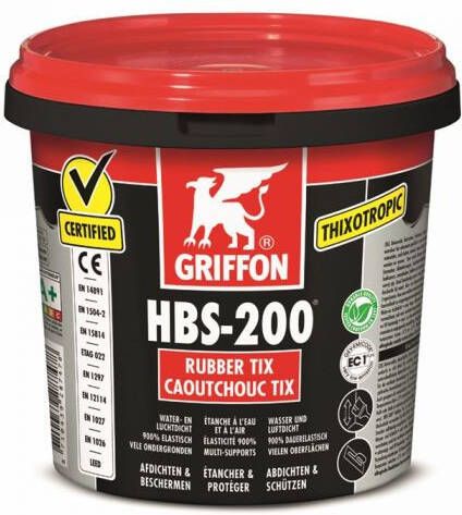 Mtools Griffon HBS-200 Rubber Tix Pot 1 L NL FR EN DE |