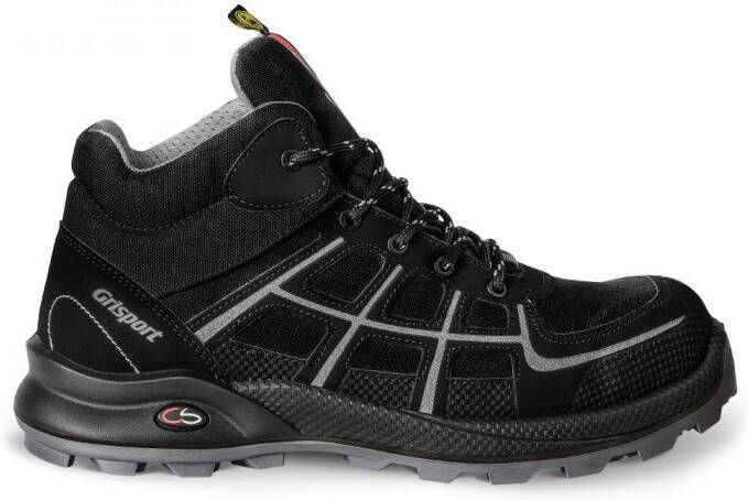 Grisport Safety Cross Firm 33633 Hoog S3 | Zwart | 00.049.013.43