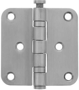 Mtools INTERSTEEL Kogellagerscharnier afgerond 3" (76x76x2 5) RVS |