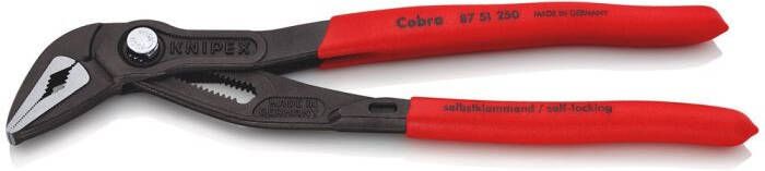 Knipex Waterpomptang Cobra extra smal 250 mm 8751250