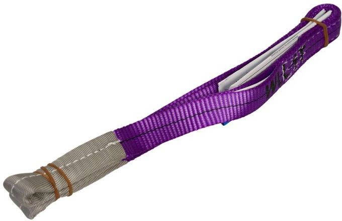 Mtools Konvox Hijsband met lussen violet 1 ton 1m |