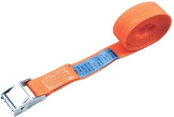 Mtools Konvox Spanband 25mm klemgesp 804 1 00m 125 250 daN Oranje |