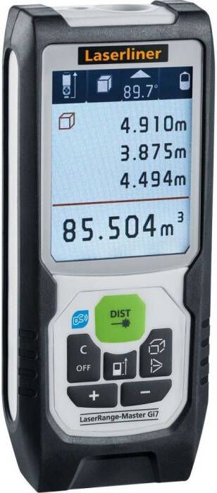 Laserliner LaserRange-master Gi7 | Afstandsmeter | Bluetooth | Groen | 70m 080.837A