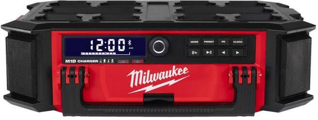 Milwaukee M18 PRCDAB+ PackOut Radio lader | 18V | Li-Ion | excl. accu&apos;s en lader 4933472112