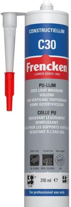 Mtools FRENCKEN Constructielijm C30 ko 310 ml |