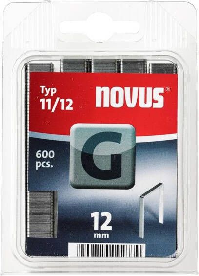 Novus Vlakdraad nieten G 11 12mm | 600 stuks 042-0387