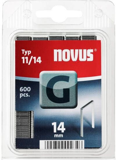 Novus Vlakdraad nieten G 11 14mm | 600 stuks 042-0388