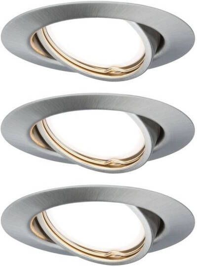 Mtools Paulmann EBL Base rond zwenk LED 3x5W GU10 51mm I |