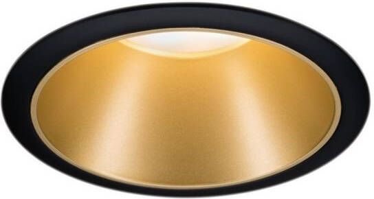 Mtools Paulmann EBL CC rd stijf LED 1x 2700K Zwart-Goud |