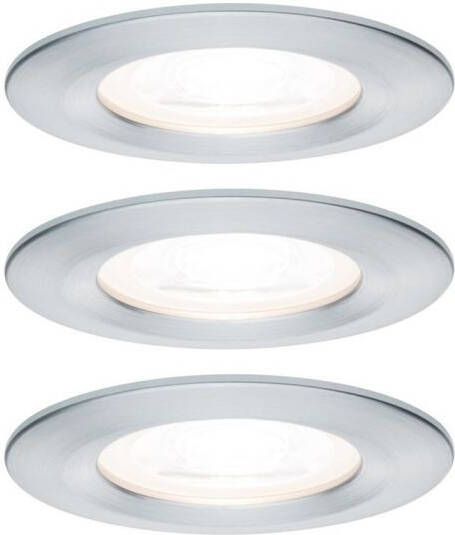 Mtools Paulmann Set Nova rond LED IP44 3-stapdim 3x6 5W |