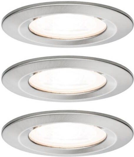 Mtools Paulmann Set Nova rond LED IP44 3-stapdim 3x6 5W |